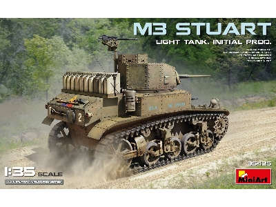 M3 Stuart Light Tank, Initial Prod. - image 1