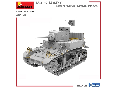 M3 Stuart Light Tank, Initial Prod. - image 2