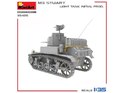 M3 Stuart Light Tank, Initial Prod. - image 3