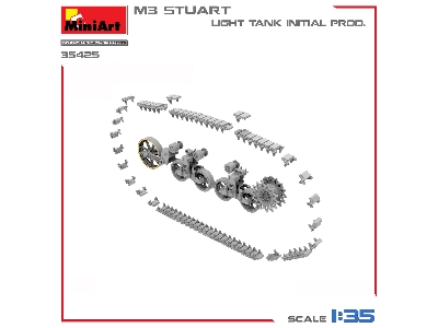 M3 Stuart Light Tank, Initial Prod. - image 5