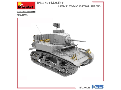 M3 Stuart Light Tank, Initial Prod. - image 6