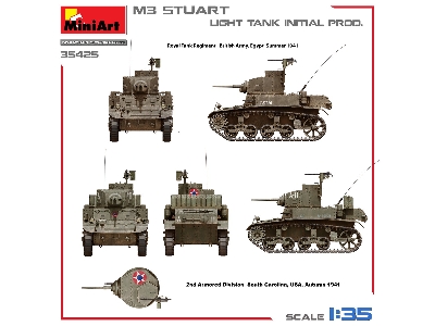 M3 Stuart Light Tank, Initial Prod. - image 8
