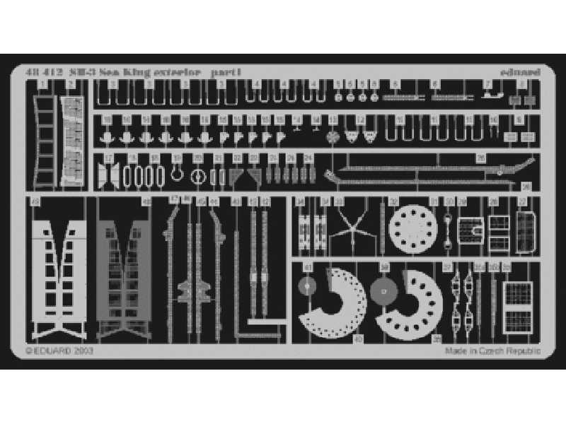 SH-3 exterior 1/48 - Hasegawa - image 1