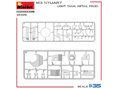 M3 Stuart Light Tank, Initial Prod. - image 11