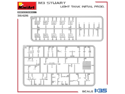 M3 Stuart Light Tank, Initial Prod. - image 12