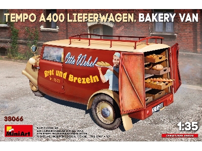 Tempo A400 Lieferwagen. Bakery Van - image 1