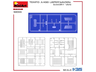 Tempo A400 Lieferwagen. Bakery Van - image 10