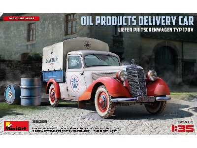 Oil Products Delivery Car, Liefer Pritschenwagen Typ 170v - image 1