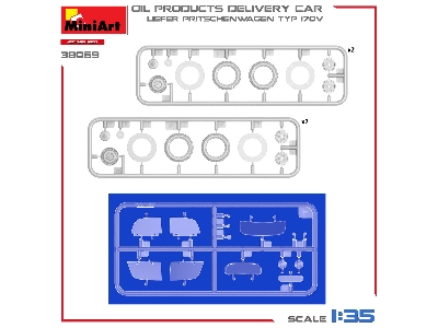Oil Products Delivery Car, Liefer Pritschenwagen Typ 170v - image 6