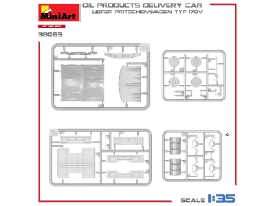 Oil Products Delivery Car, Liefer Pritschenwagen Typ 170v - image 8