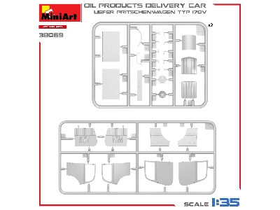 Oil Products Delivery Car, Liefer Pritschenwagen Typ 170v - image 11