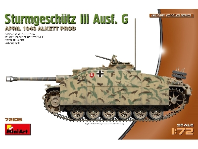 Sturmgeschutz Iii Ausf. G, April 1943 Alkett Prod. - image 1