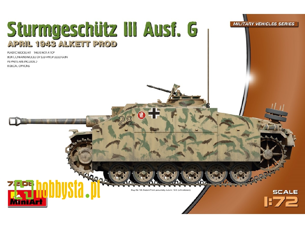 Sturmgeschutz Iii Ausf. G, April 1943 Alkett Prod. - image 1