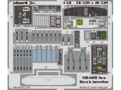 SH-60B interior 1/48 - Italeri - image 1
