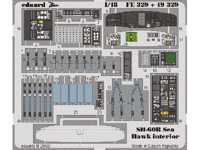 SH-60B interior 1/48 - Italeri - image 2