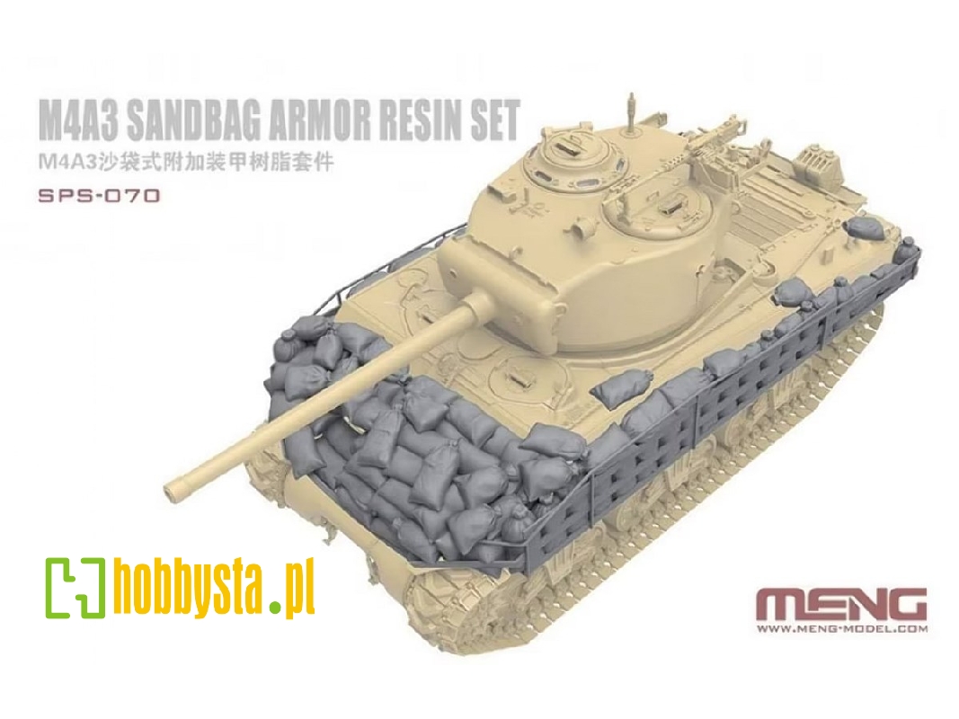 M4a3 Sandbag Armor Set (Resin) - image 1