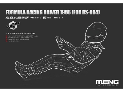 Formula Racing Driver 1988 (For Mng-rs004) (Resin) - image 1