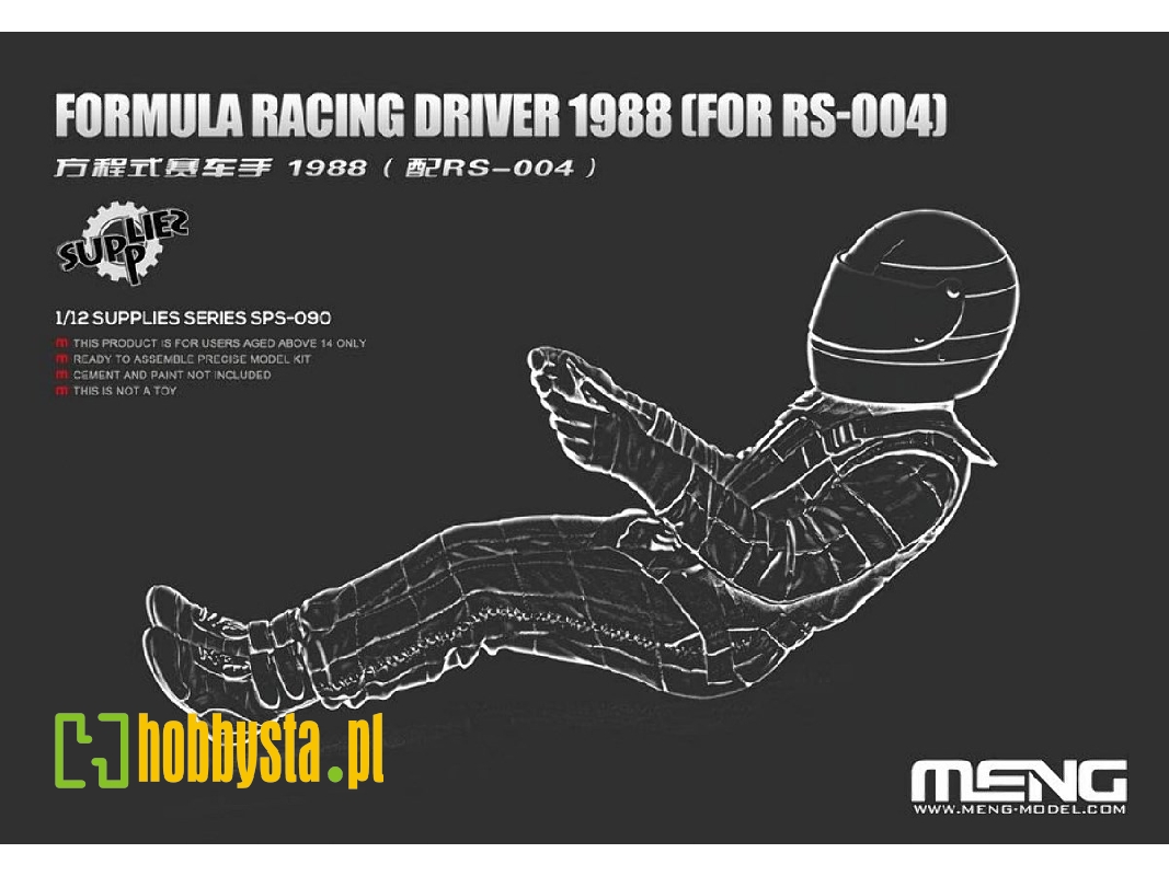 Formula Racing Driver 1988 (For Mng-rs004) (Resin) - image 1