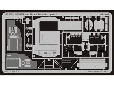 SH-60B interior 1/48 - Italeri - image 3