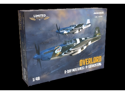 OVERLORD: D-DAY MUSTANGS  / P-51B MUSTANG  DUAL COMBO 1/48 - image 1