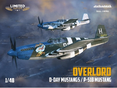 OVERLORD: D-DAY MUSTANGS  / P-51B MUSTANG  DUAL COMBO 1/48 - image 2