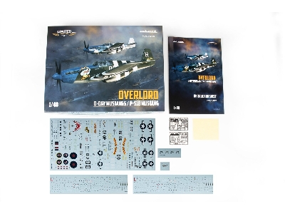 OVERLORD: D-DAY MUSTANGS  / P-51B MUSTANG  DUAL COMBO 1/48 - image 13