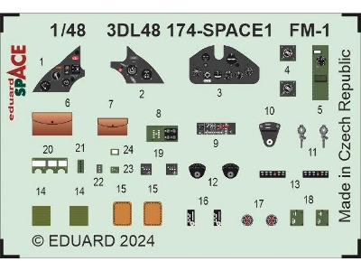 FM-1 SPACE 1/48 - TAMIYA - image 1