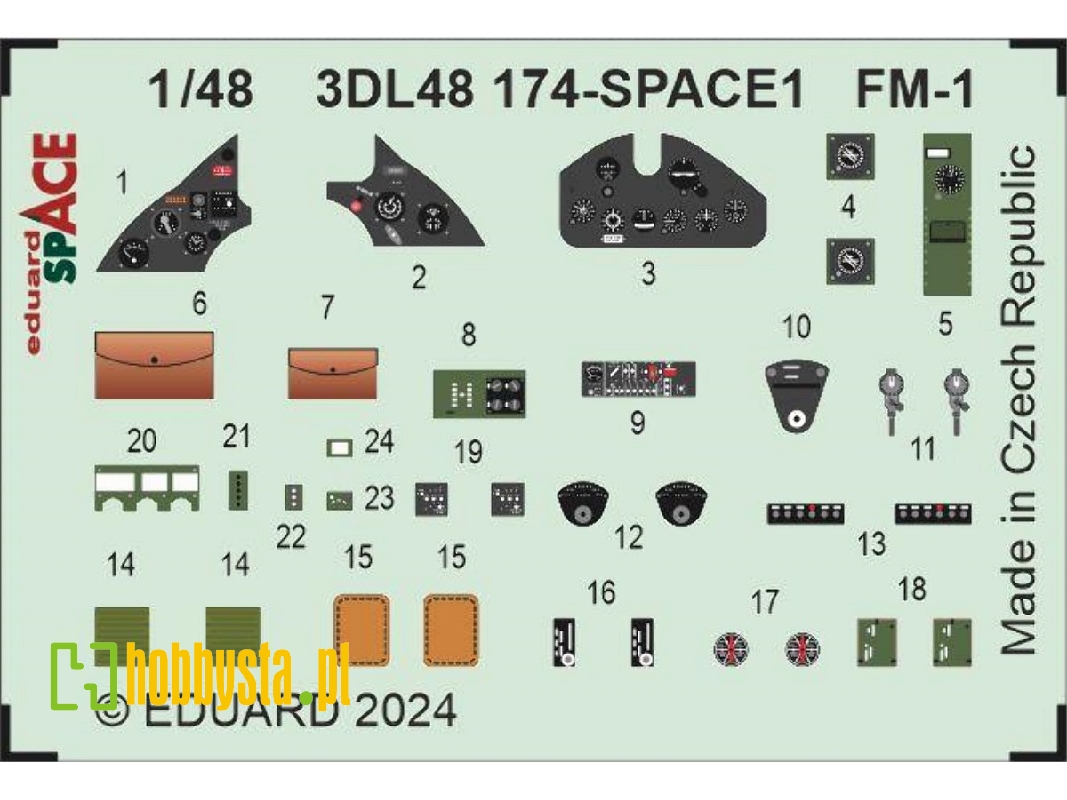 FM-1 SPACE 1/48 - TAMIYA - image 1