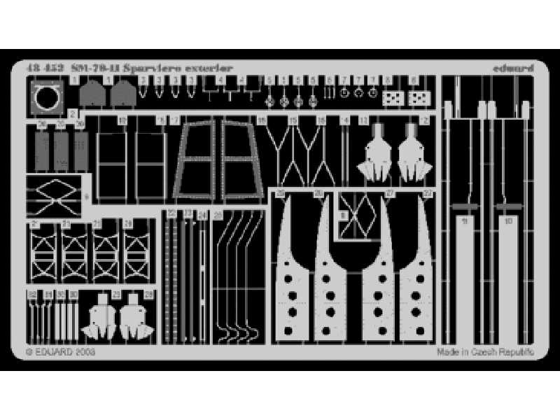 SM 79II Sparviero exterior 1/48 - Trumpeter - image 1