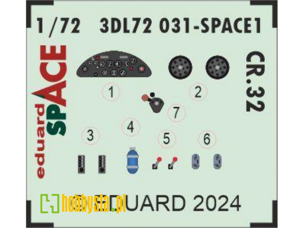 CR.32 SPACE 1/72 - ITALERI - image 1