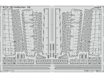 FM-1 landing flaps 1/48 - TAMIYA - image 1