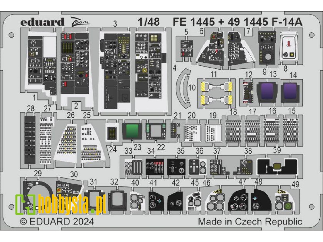 F-14A 1/48 - GREAT WALL HOBBY - image 1