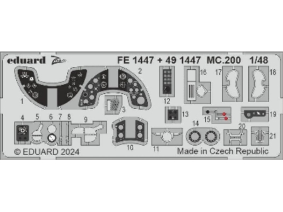 MC.200 1/48 - ITALERI - image 1