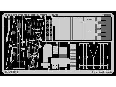 SM 79II Sparviero interior 1/48 - Trumpeter - image 2