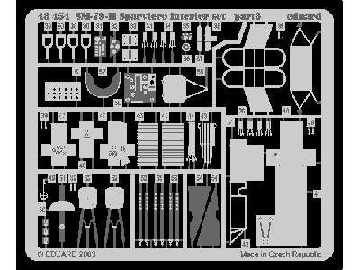 SM 79II Sparviero interior 1/48 - Trumpeter - image 4