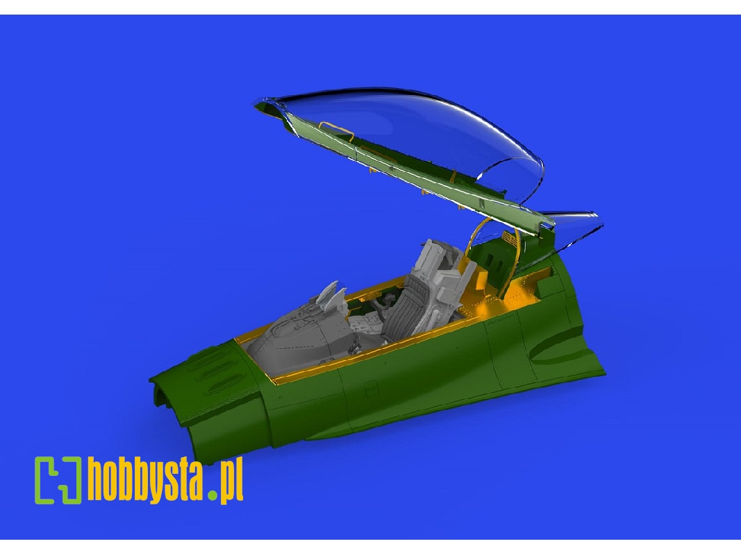 F-16C Block 52 till 1996 cockpit PRINT 1/48 - KINETIC MODEL - image 1