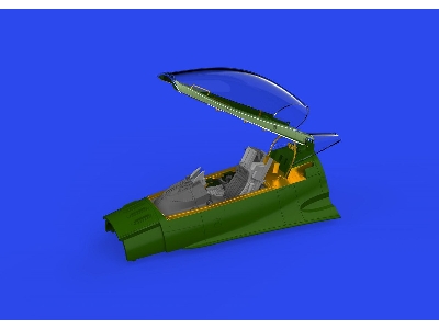 F-16C Block 52 from 1997 cockpit PRINT 1/48 - KINETIC MODEL - image 1