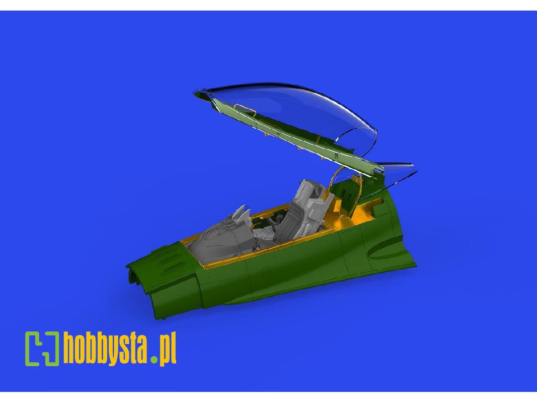 F-16C Block 52 from 1997 cockpit PRINT 1/48 - KINETIC MODEL - image 1