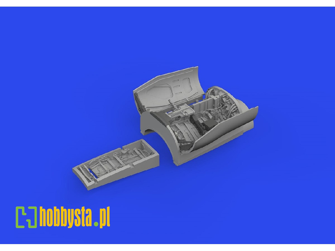 F-16C wheel bays late PRINT 1/48 - KINETIC MODEL - image 1