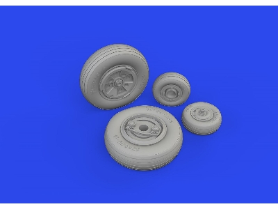 Gannet wheels 1/48 - AIRFIX - image 3