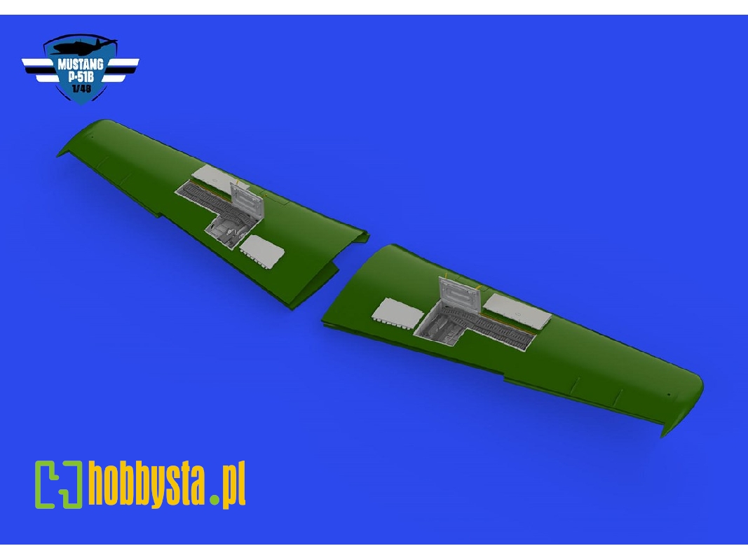 P-51B/ C gun bays PRINT 1/48 - EDUARD - image 1