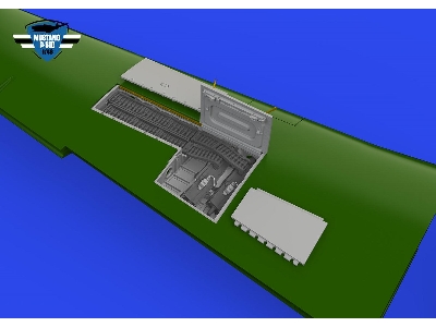 P-51B/ C gun bays PRINT 1/48 - EDUARD - image 3