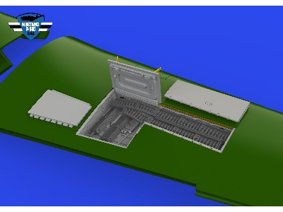 P-51B/ C gun bays PRINT 1/48 - EDUARD - image 7