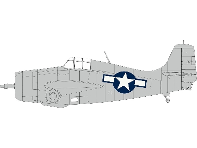 FM-1 US national insignia 1/48 - TAMIYA - image 1