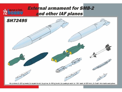 External Armament For Smb-2 And Other Iaf Planes (22 Pcs) - image 1