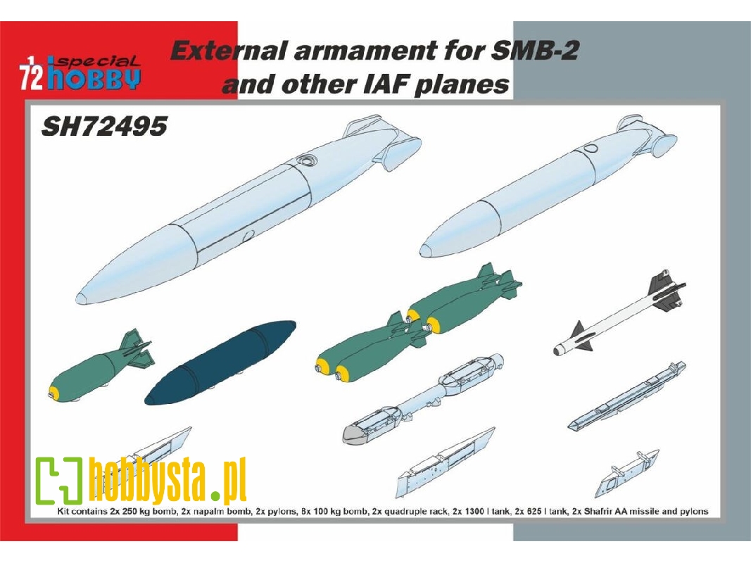 External Armament For Smb-2 And Other Iaf Planes (22 Pcs) - image 1