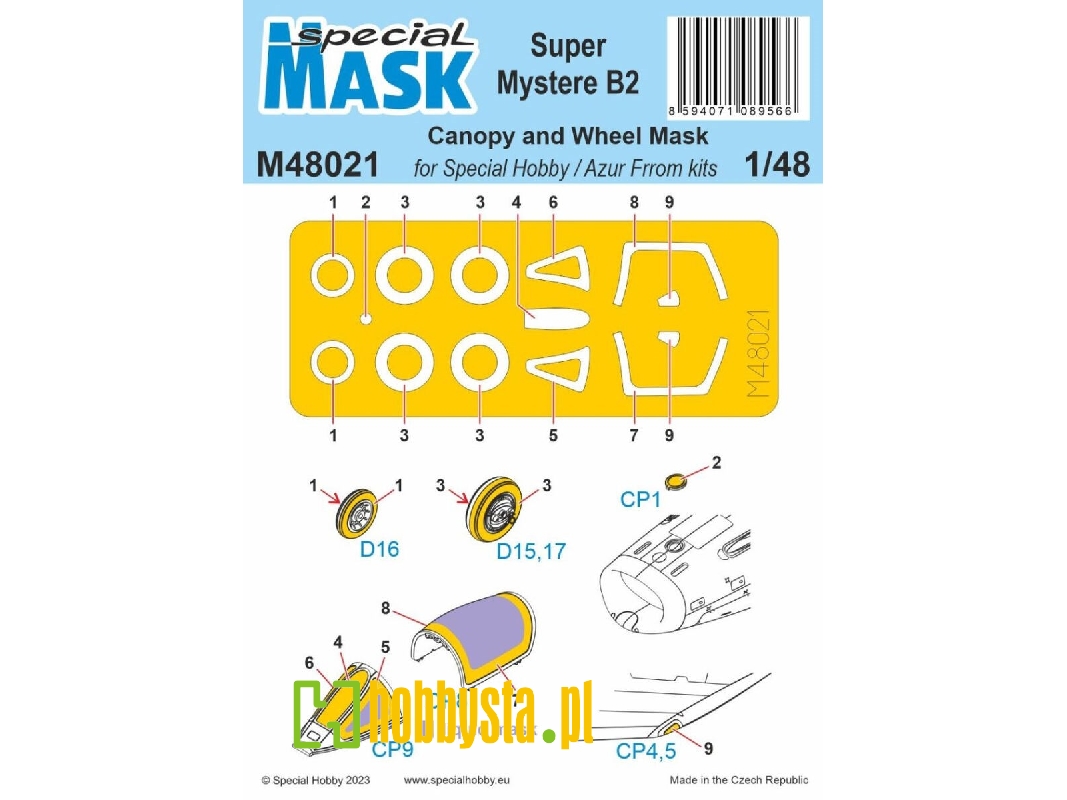 Super Mystere B2 (For Special Hobby / Azur Frrom) - image 1