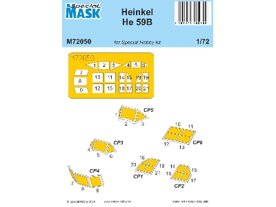 Heinkel He 59b (For Special Hobby Kit) - image 1