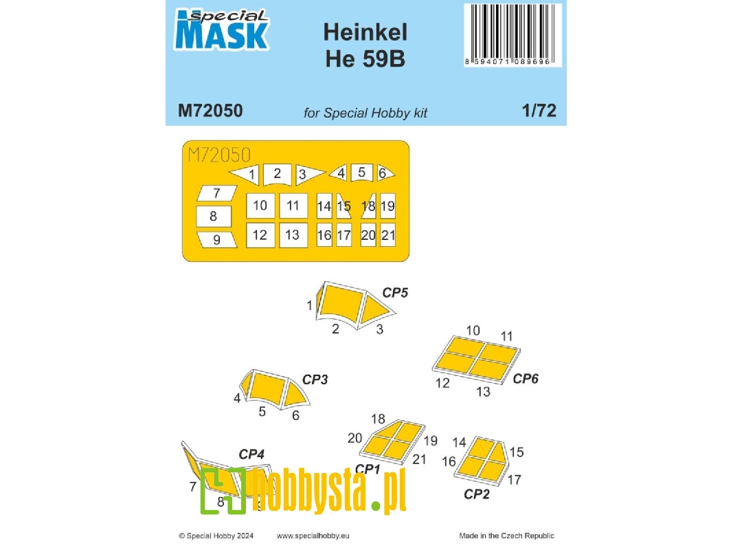 Heinkel He 59b (For Special Hobby Kit) - image 1