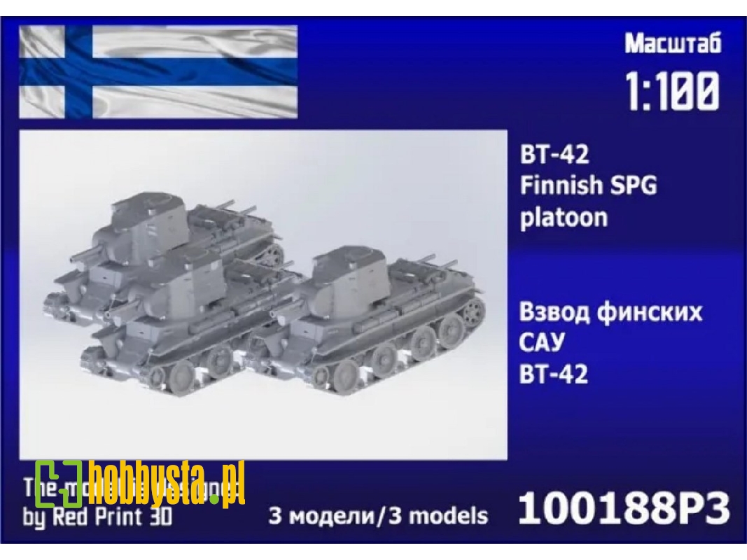 Bt-42 Finnish Spg Platoon (3 Pcs) - image 1